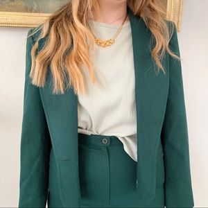 Vintage Emerald Pant Suit